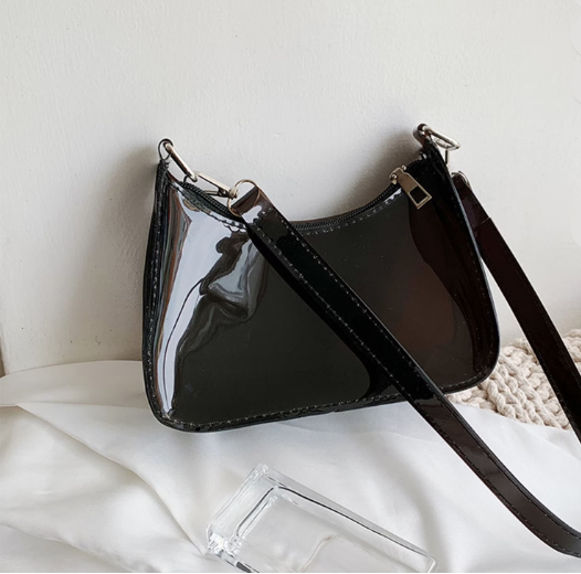 Women Transparent Tote Shoulder Bag JB6206-1 (12PC)