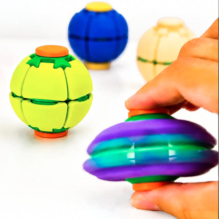 Press to Spin Fidget Spinner HelixCore Rotating Stress Ball Fidget Toy JT6723-2  (12PC)
