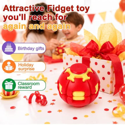 Press to Spin Fidget Spinner HelixCore Rotating Stress Ball Fidget Toy ME367 (24PC)