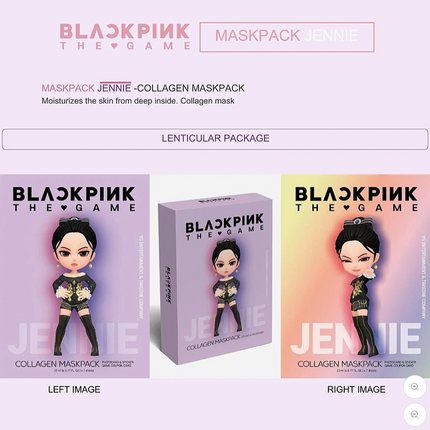 BLACKPINK The Game Mask Pack (7SHEET)