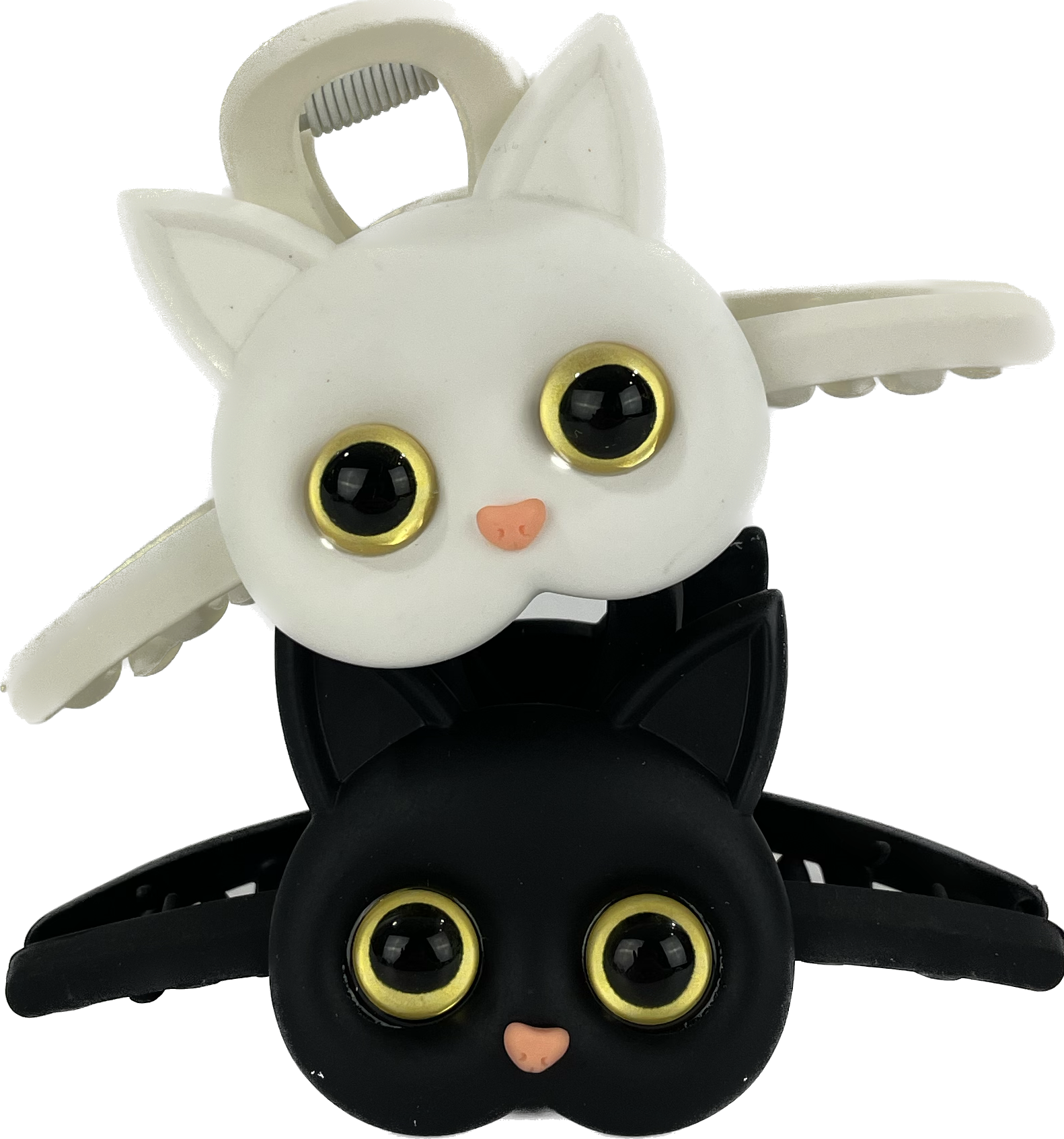 CAT FACE CLAW CLIP 3315-92 (12PC)