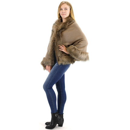 Fur Short Length Shawl SH923 (1PC)