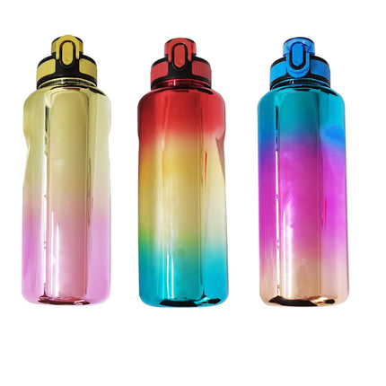 Colorful Fitness Sports Water Bottle TU3714-7 (12PC)