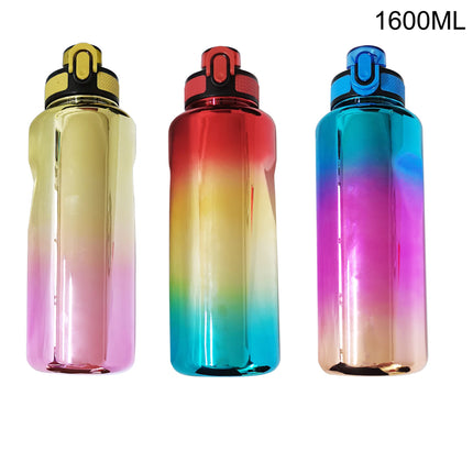 Colorful Fitness Sports Water Bottle TU3714-7 (12PC)