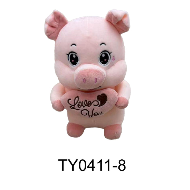 BABY PIG LOVE YOU PLUSH 0411-8 (12PC)