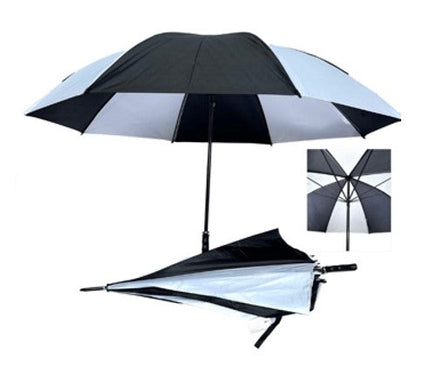 White and Black 8 Panel Umbrella UM7605 (12PC)