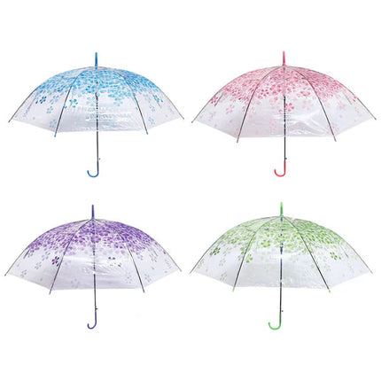 Cherry Blossom Transparent Clear Umbrella UM1109-2 (12PC)