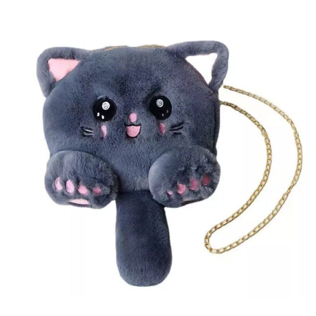 Pom Pom Cute Cat Cartoon Crossbody Bag BG302 (1PC)