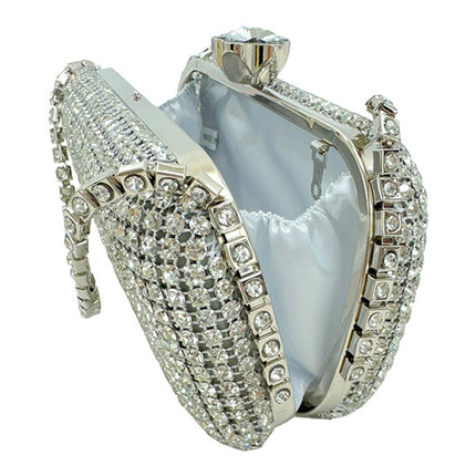 Rhinestone Chain Handle Evening Bag FB7260 (1PC)