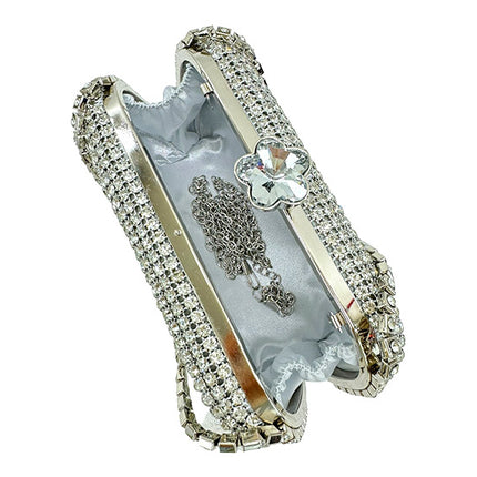 Rhinestone Chain Handle Evening Bag FB7260 (1PC)