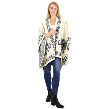 Elephant Pattern Shawl P3809 (6PC)