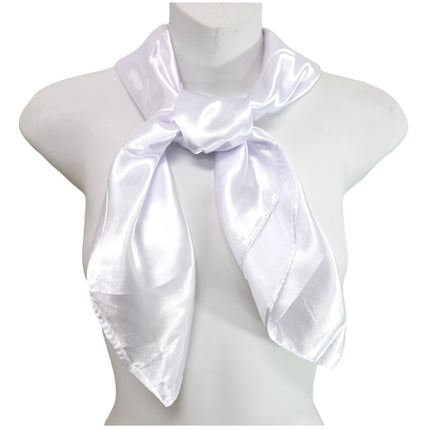Satin Scarf Plain ST327 (12PC)