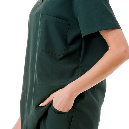 WOMEN'S SCRUBS MEDICAL NURSING UNIFORM SET UN0147HG (MIN 6 SET)