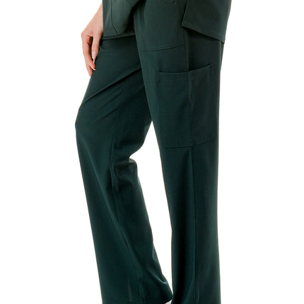 WOMEN'S SCRUBS MEDICAL NURSING UNIFORM SET UN0147HG (MIN 6 SET)