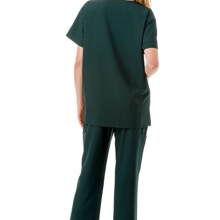 WOMEN'S SCRUBS MEDICAL NURSING UNIFORM SET UN0147HG (MIN 6 SET)