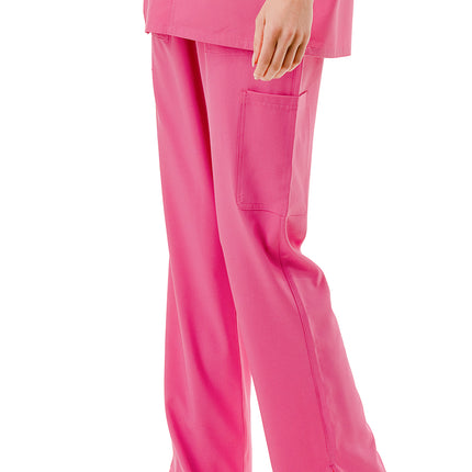 WOMEN'S SCRUBS MEDICAL NURSING UNIFORM SET UN0147PK (MIN 6 SET)