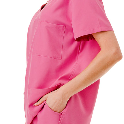 WOMEN'S SCRUBS MEDICAL NURSING UNIFORM SET UN0147PK (MIN 6 SET)