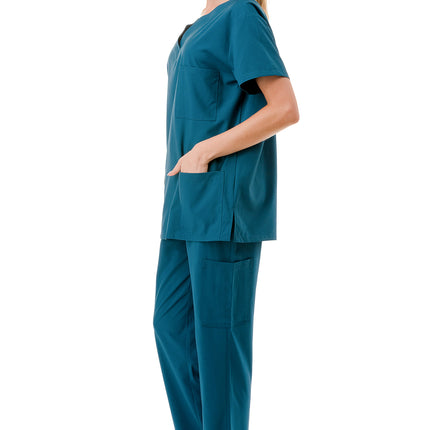 Women's Scrubs Medical Nursing Uniform Set UN0147TL (MIN 6 SET)