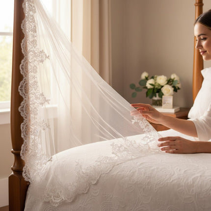 WEDDING VEIL 332-32 (1PC)