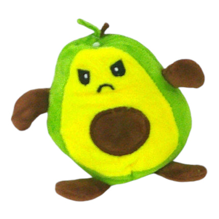 Smile & Angry Reversible Avocado Plush Keychain KC427-53 (12PC)