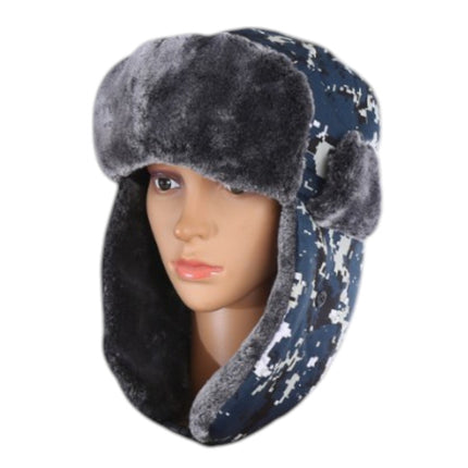 Camo Winter Hat With Lining H207 (12PC)