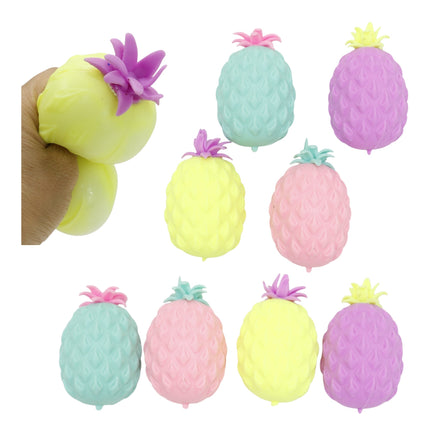 Pastel Pineapple squishy toy JTJT6515-3 (12PC)