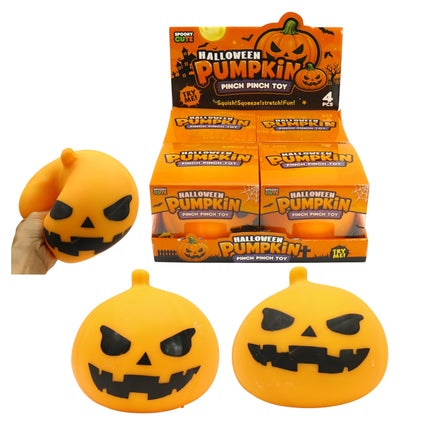 Jumbo 6 Inch Pumpkin Squishy Toy JT6813-7 (4PC)
