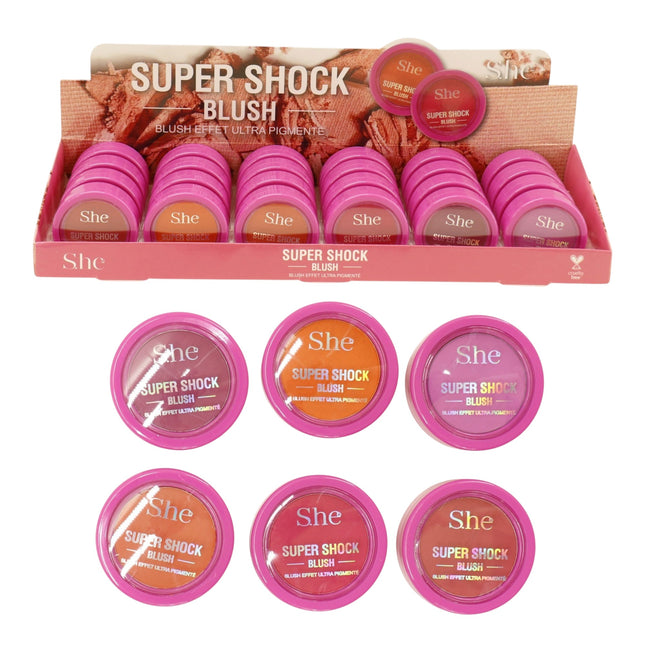 S. He 6 Color Super Shock Blush BS998 (24PK)