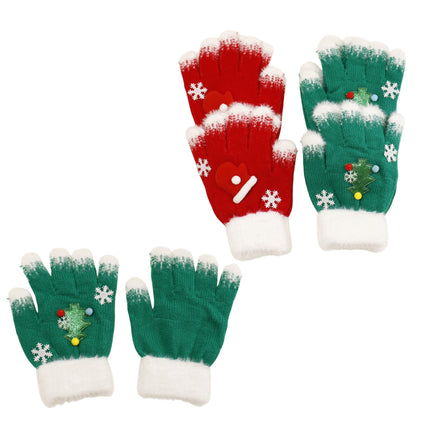 Christmas Kid Gloves JG6828-7 (12PAIR)