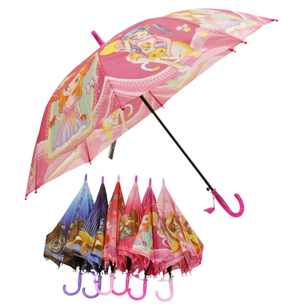 Cute Character Automatic Umbrella for Children UM5013 (12pc)