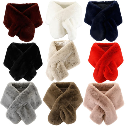 Mink Fur Shawl Wide P3735 (3PC)