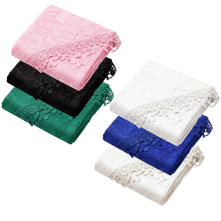 Rose Pattern Lace Scarves SS629 (12pcs)