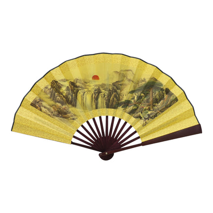 Chinese Vintage Oriental Hand Held Folding Fan FNSZ03 (12PC)