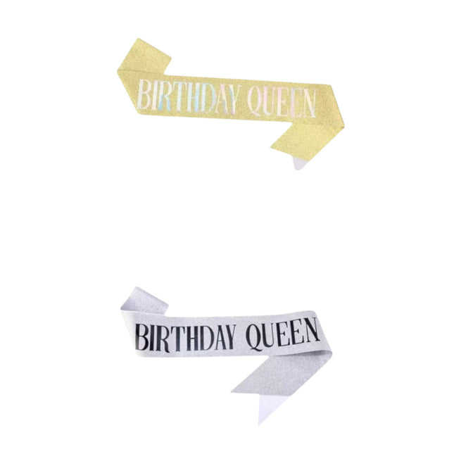 Birthday Queen Sash For Women SA5218-3 (12PC)