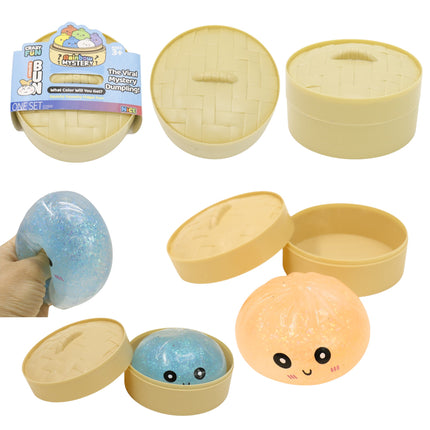 Glitter Bun Squishy Dumpling JT6527-8 (12PC)