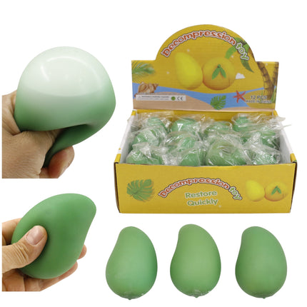 Avocado Flour Squishy Toy JT6608-3 (12PC)