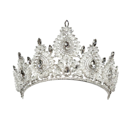 Crystal Tiara Crown HT0978 (1PC)