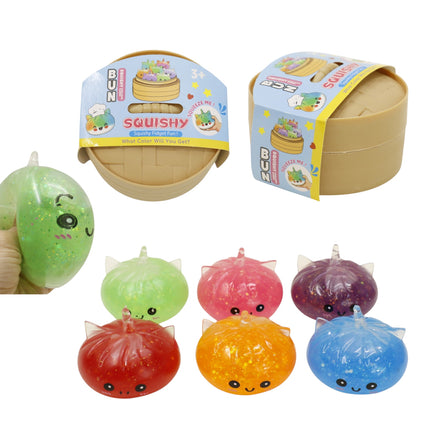 Colorful Cute Squishy Dumpling JT6528-5 (12PC)
