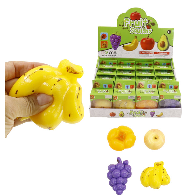 Silicon Fruit Squishy Toy JT6510-8 (20PC)