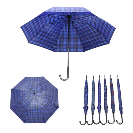 Classic Check J Golf Umbrella for Women & Men UM7098 (12pc)