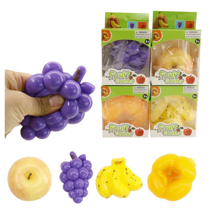 Silicon Fruit Squishy Toy JT6510-8 (20PC)