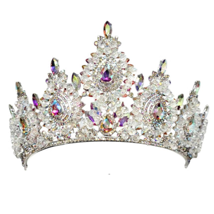 Crystal Tiara Crown HT0978 (2PC)