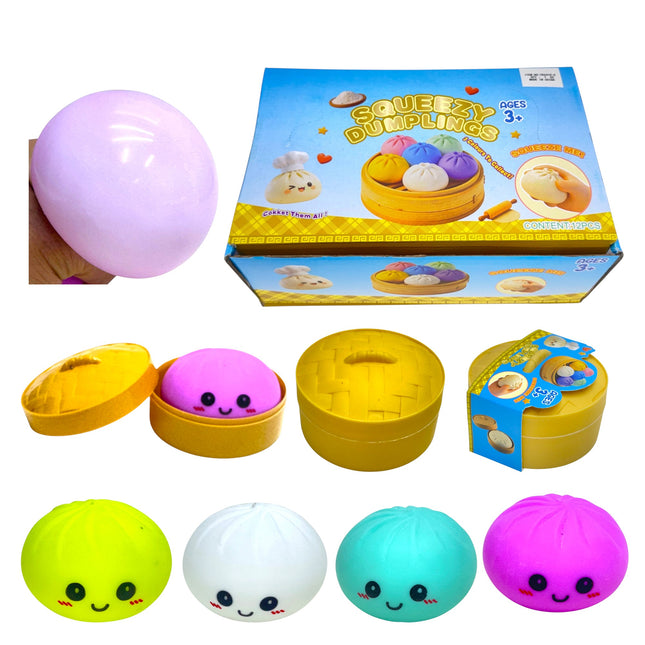 Soft Squishy Dumpling TR6418-4 (12PC)