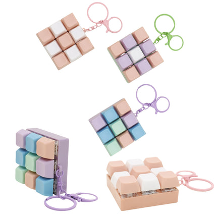 Colorful Keyboard Click Keycap Fidget Keychain SS6426-1 (12)