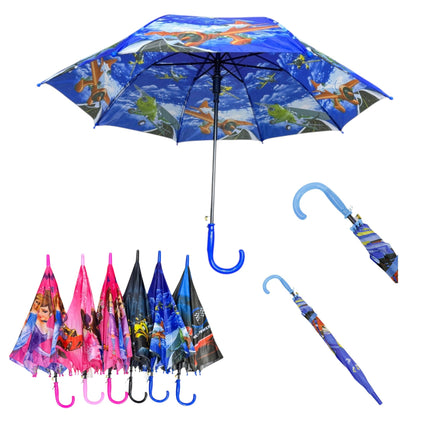 Kids Girls And Boys Auto Open-Fold Umbrella UM4512(12pc)