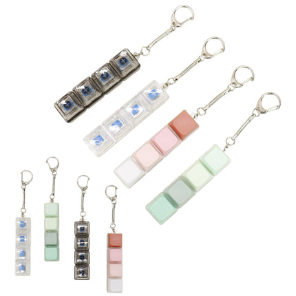 Pastel Click Keycap Fidget Keychain SS6426-12 (12)