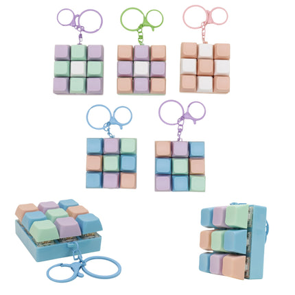 Colorful Keyboard Click Keycap Fidget Keychain SS6426-1 (12)