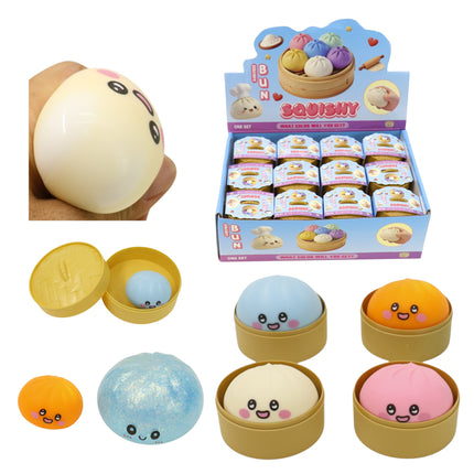Mini Flour Squishy Dumpling With Steamer SS6510-48 (24PC)