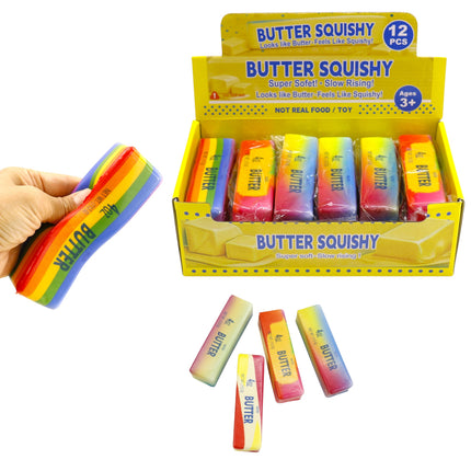Marbled Salted Squishy Butter Toy JT6603-8 (12PC)