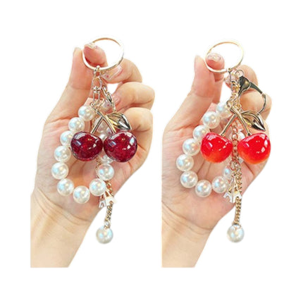 Cherry With Pearl Keychain and Bag Charm JK6416-15 (12)